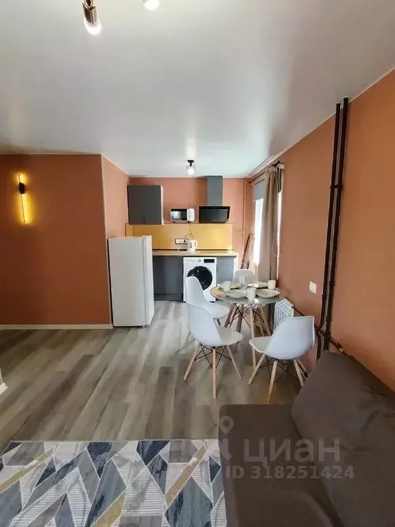 1-к кв. Мурманская область, Мурманск ул. Капитана Буркова, 27 (32.0 м) - Фото 0