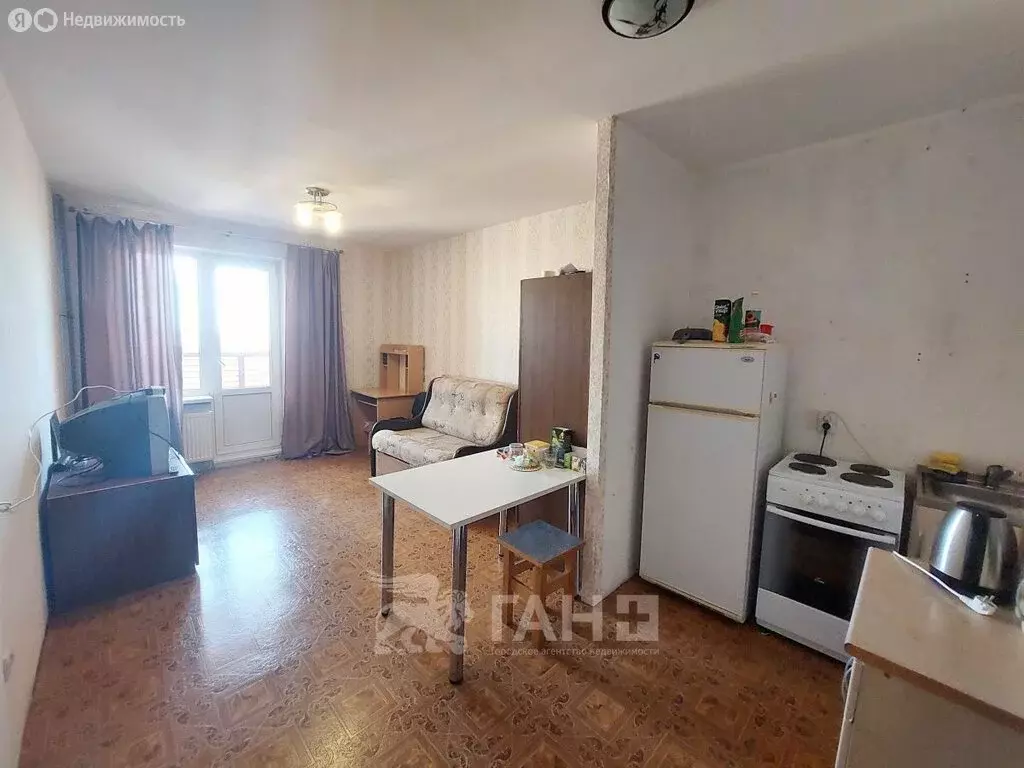 Квартира-студия: Никольское, Октябрьская улица, 16 (24 м) - Фото 1