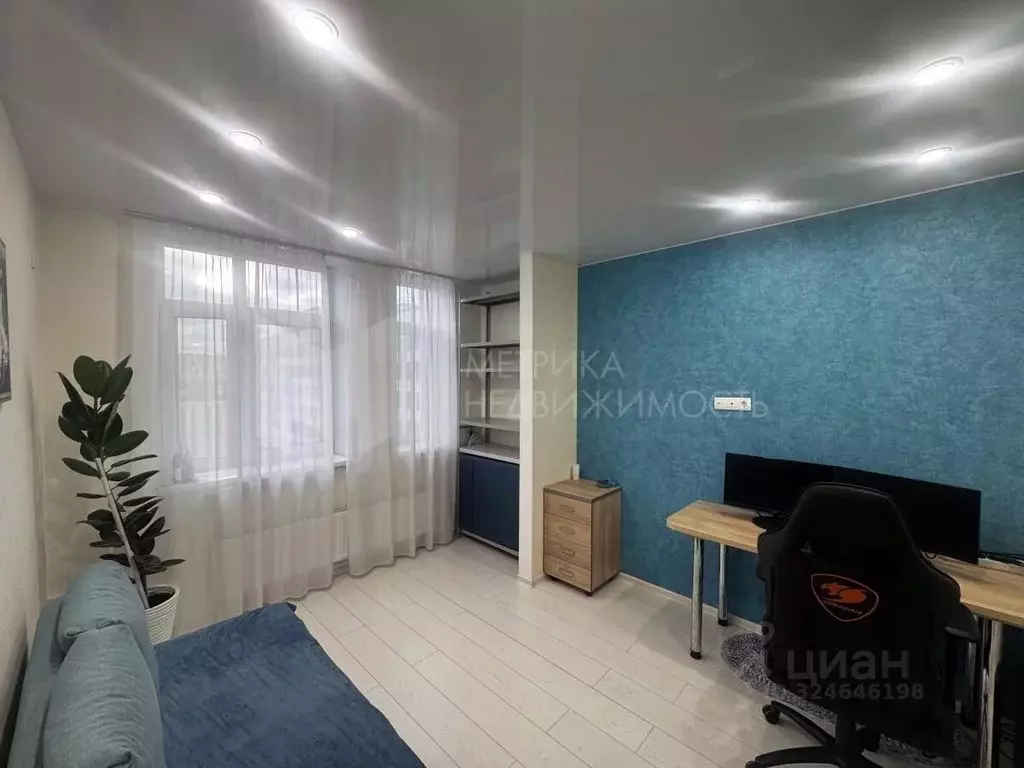 Студия Тюменская область, Тюмень ул. Алматинская, 4 (26.1 м) - Фото 1