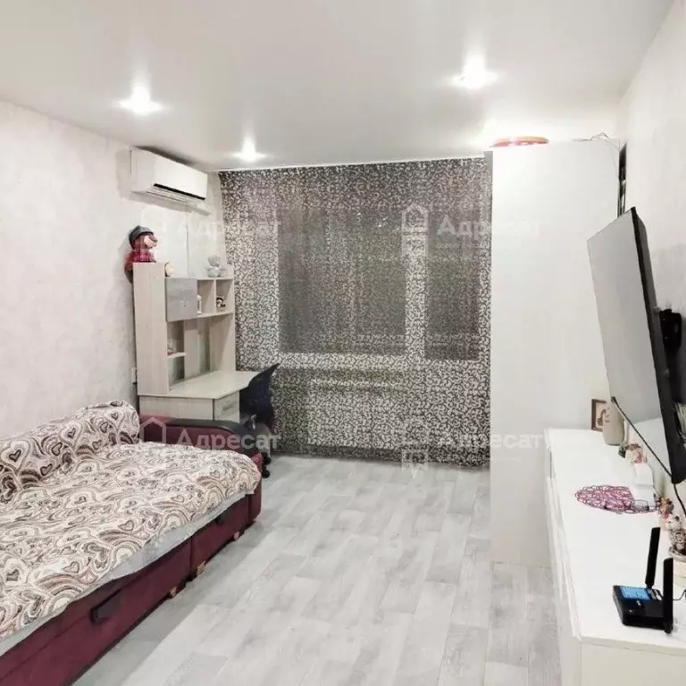 1-к кв. Волгоградская область, Волжский ул. Александрова, 3 (29.1 м) - Фото 1