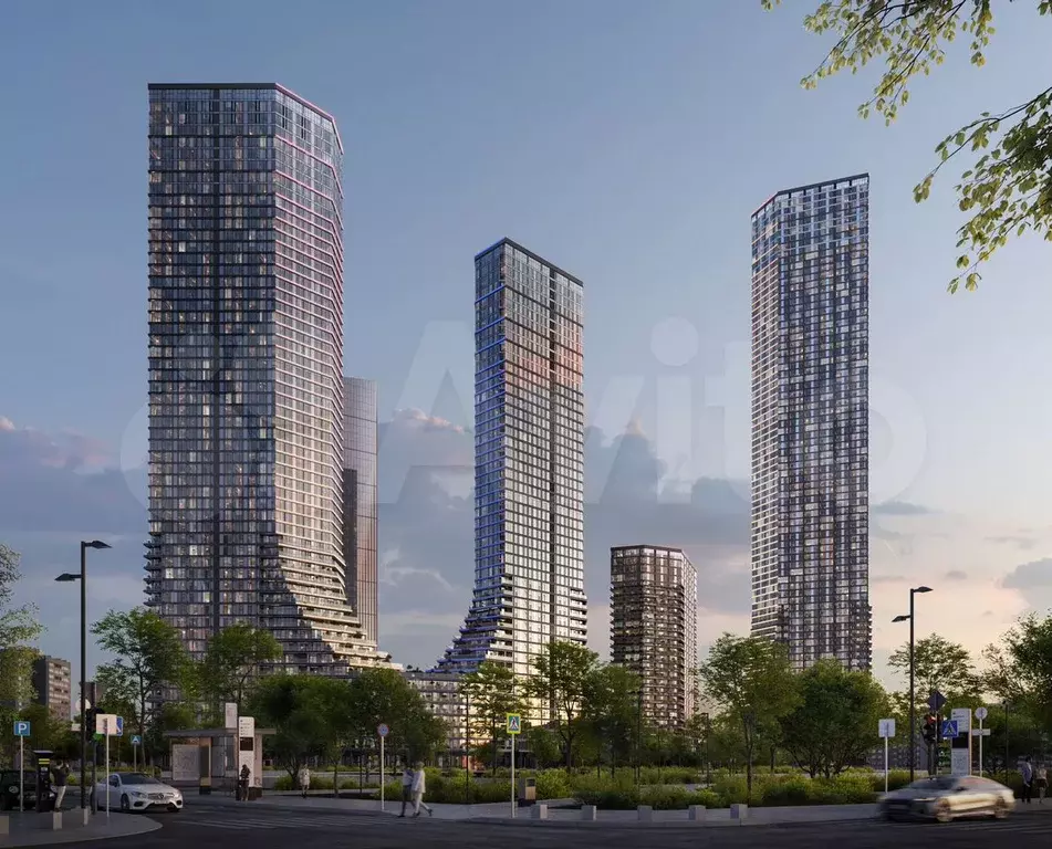 Квартира-студия, 37,5 м, 8/47 эт. - Фото 1