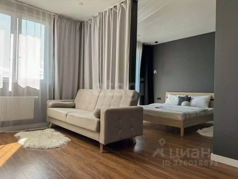 1-к кв. Тюменская область, Тюмень ул. 2-я Луговая, 24к3 (50.0 м) - Фото 2