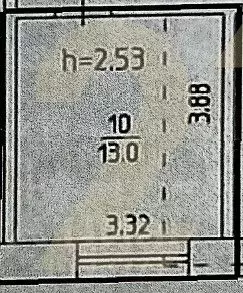 Комната Пермский край, Пермь Рабочая ул., 23 (13.0 м) - Фото 2
