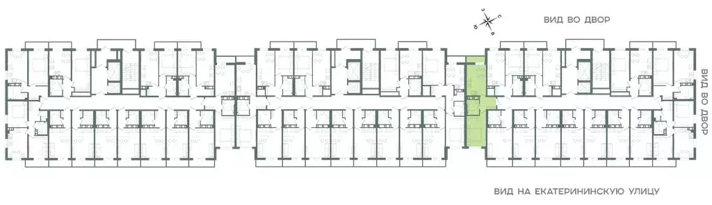 1-комнатная квартира: Мурино, Екатерининская улица, 11 (34.4 м) - Фото 1