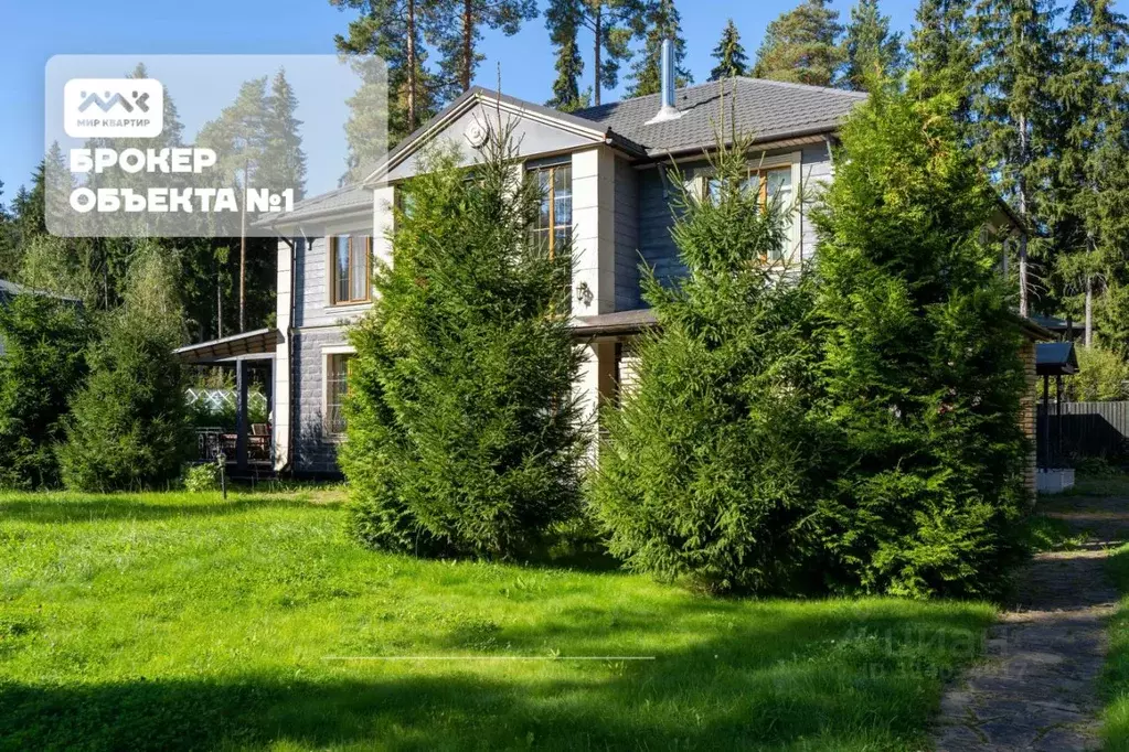 Дом в Ленинградская область, Выборгский район, Первомайское с/пос, ... - Фото 1