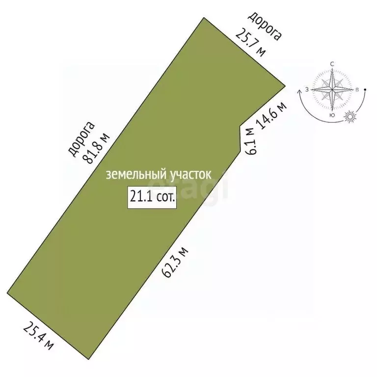 Участок в Свердловская область, Каменский муниципальный округ, д. ... - Фото 2