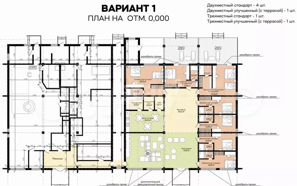 Продам помещение свободного назначения, 770.94 м - Фото 1