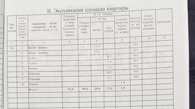 2-к. квартира, 52,4 м, 4/9 эт. - Фото 1