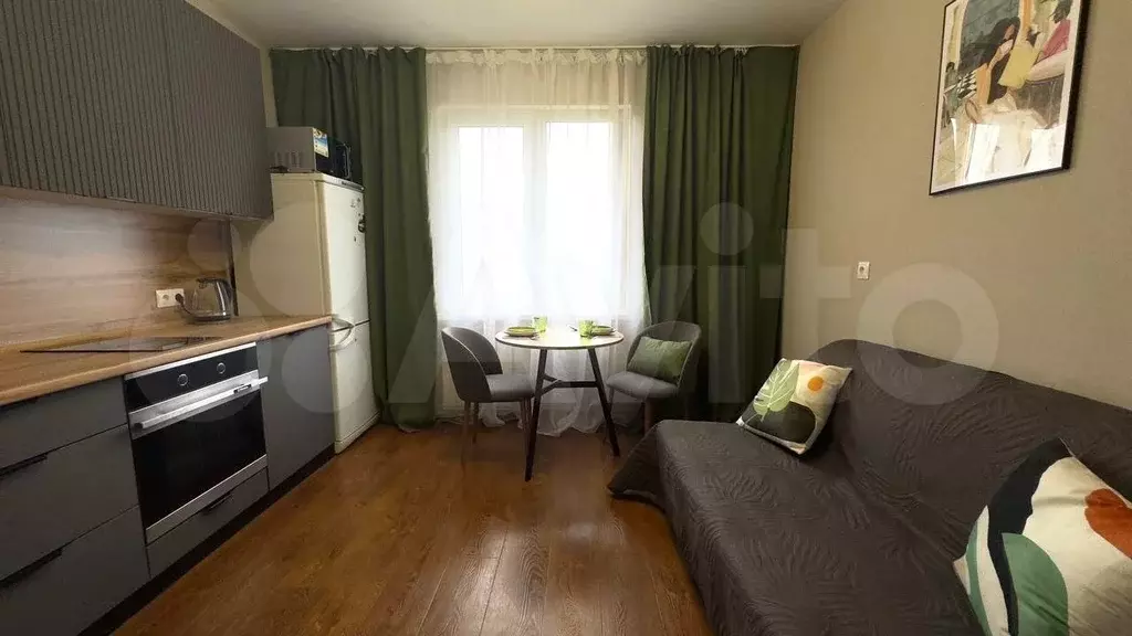 1-к. квартира, 40 м, 8/17 эт. - Фото 1