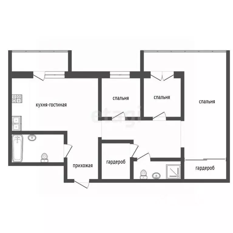 4-к кв. Крым, Ялта ул. Красных Партизан, 14Б (142.2 м) - Фото 1