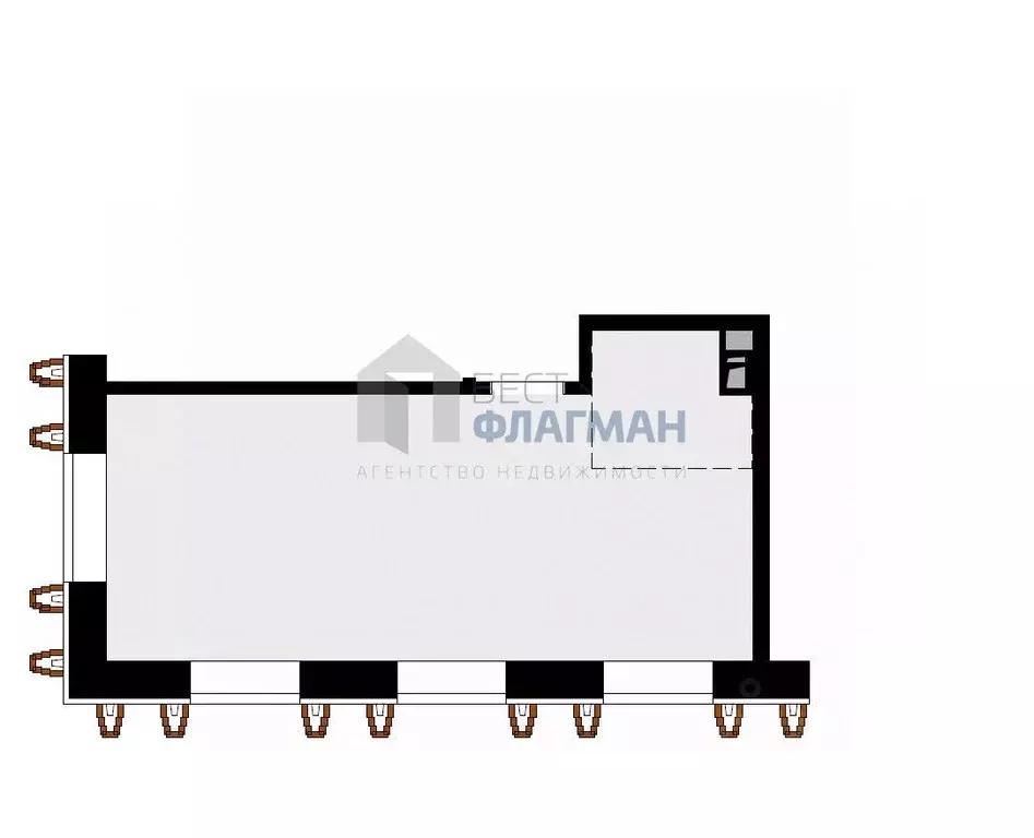 Помещение свободного назначения в Москва Выборгская ул., 18 (53 м) - Фото 2