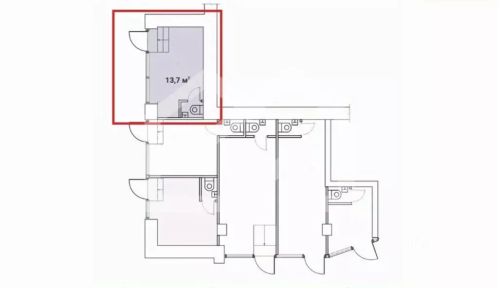 Помещение свободного назначения в Москва просп. Мира, 97 (13 м) - Фото 2