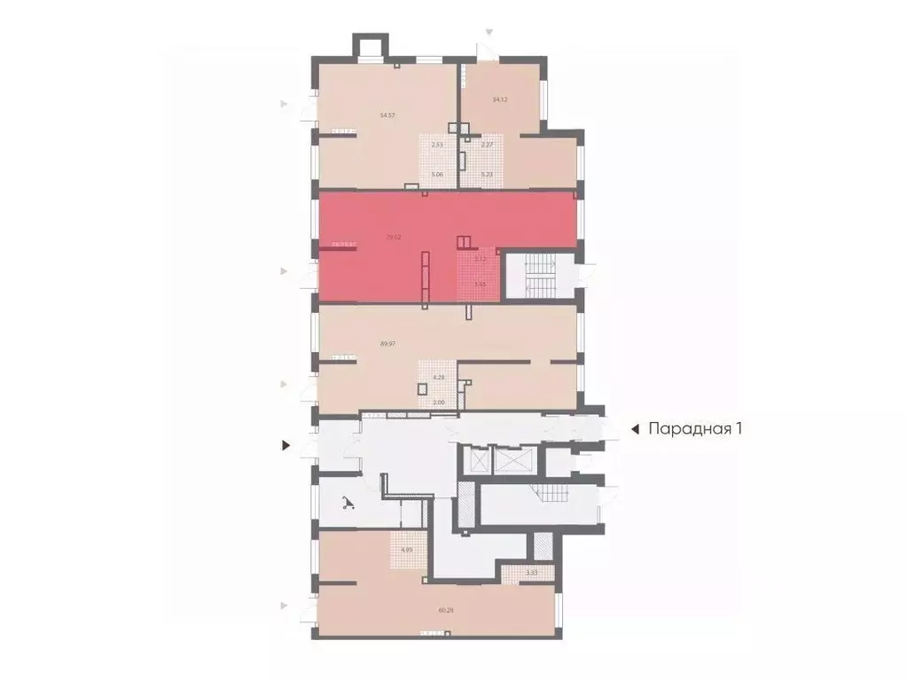 Помещение свободного назначения в Санкт-Петербург № 54 муниципальный ... - Фото 2