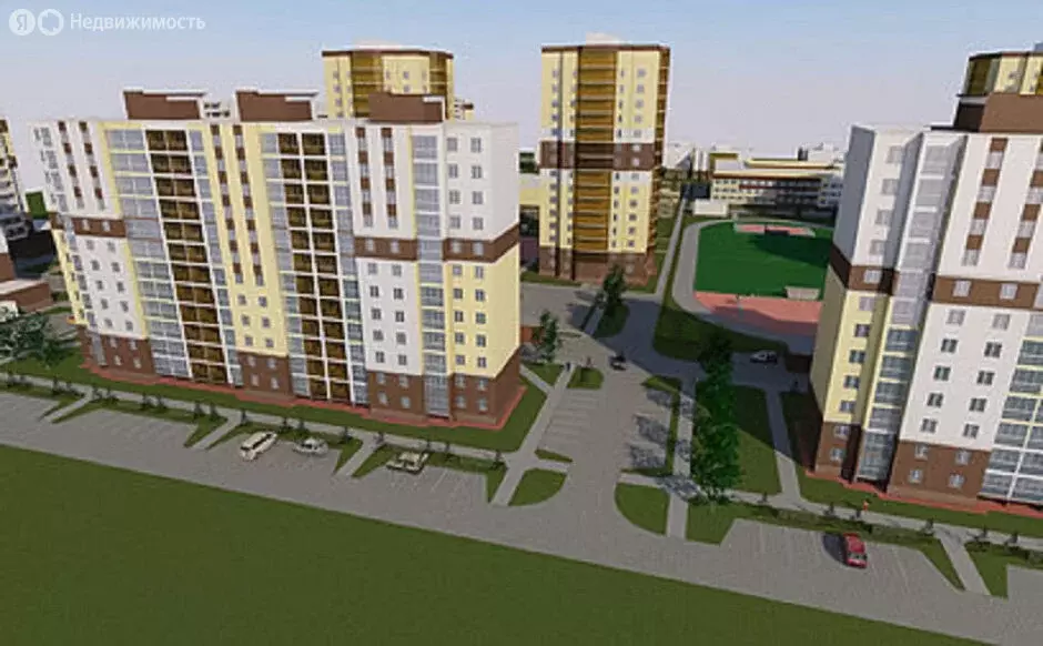 1-комнатная квартира: Кемерово, бульвар Строителей, 67А (24.4 м) - Фото 1