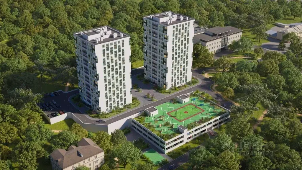 Студия Мурманская область, Мурманск Молодежный проезд, 17 (35.72 м) - Фото 2