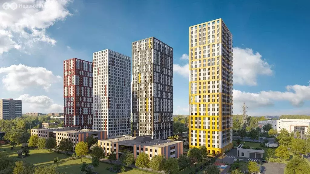 Квартира-студия: Красногорск, Большая Воскресенская улица, 1 (23 м) - Фото 1