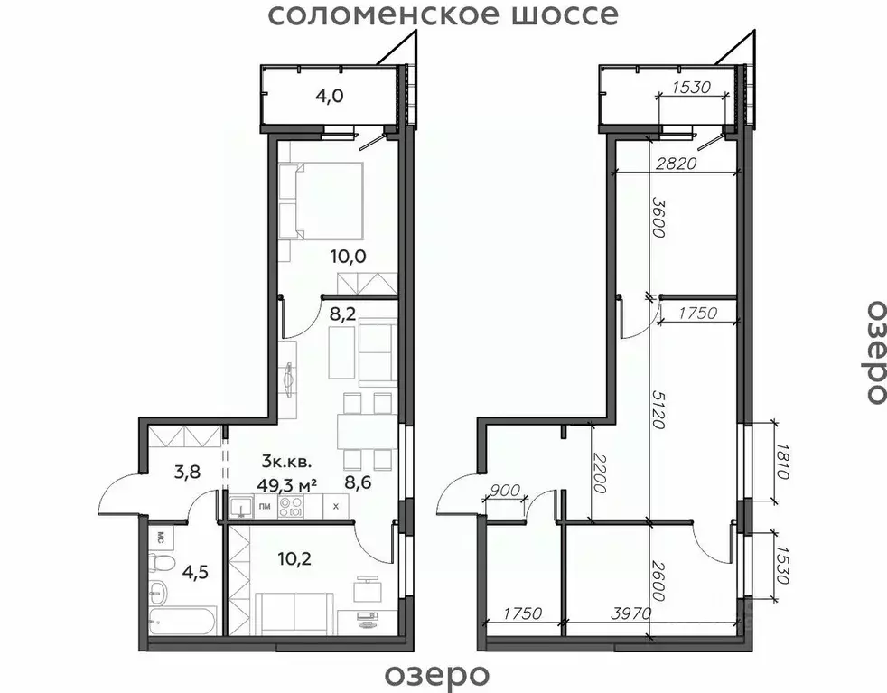 3-к кв. Карелия, Петрозаводск Район Северная промзона, Вороний Наволок ... - Фото 0