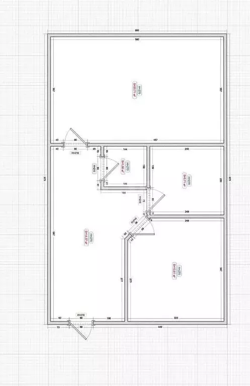 2-к кв. Ингушетия, Магас ул. Набережная (72.0 м) - Фото 1