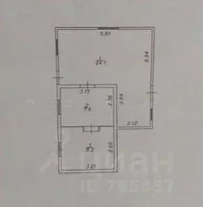 Дом в Татарстан, Казань ул. Симонова, 16 (20 м) - Фото 2