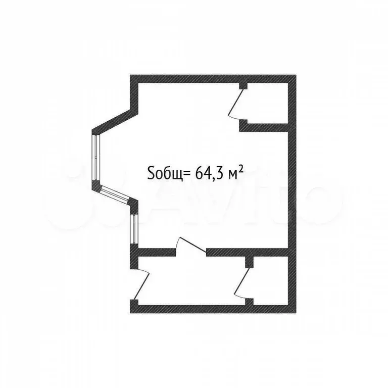 Продам помещение свободного назначения, 64.3 м - Фото 0