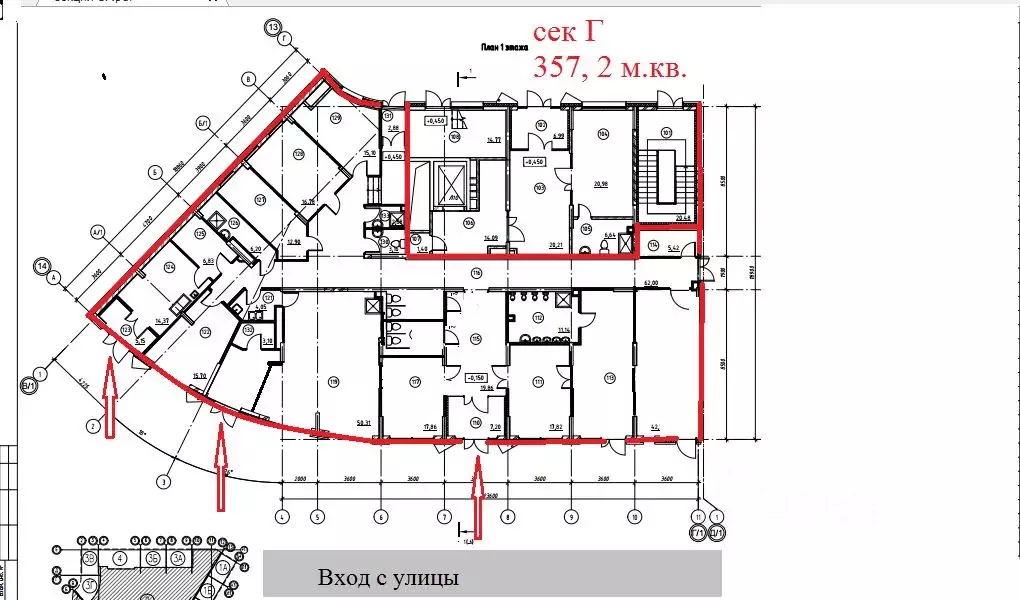 Торговая площадь в Свердловская область, Екатеринбург ул. Ткачей, 13 ... - Фото 1