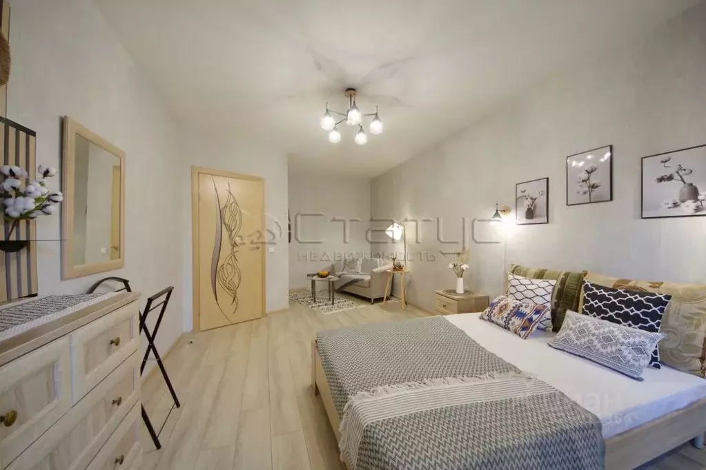 1-к кв. Ленинградская область, Мурино Всеволожский район, просп. ... - Фото 2