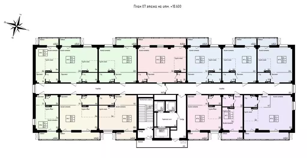 Квартира-студия: Владивосток, улица Полковника Фесюна (43.3 м) - Фото 2
