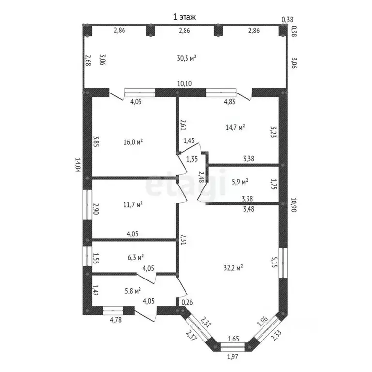 Дом в Башкортостан, Уфа городской округ, д. Самохваловка  (113 м) - Фото 2
