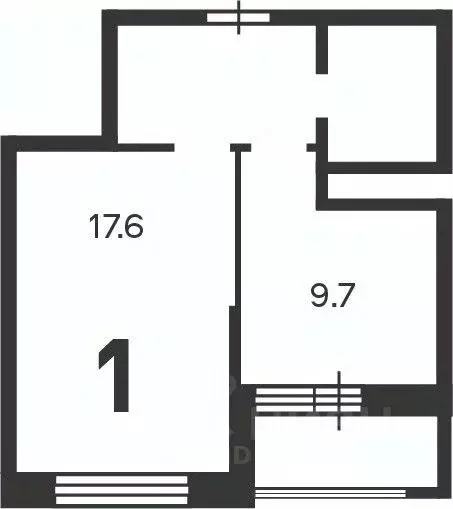 1-к кв. Москва 6-я Радиальная ул., 7/6к3 (37.4 м) - Фото 2