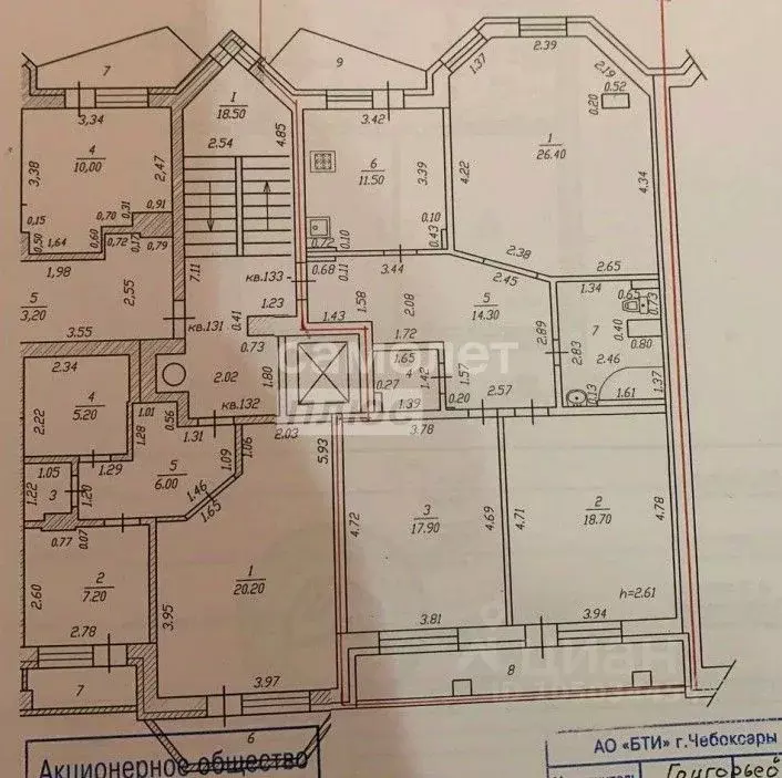 3-к кв. Чувашия, Чебоксары ул. Спиридона Михайлова, 1 (97.2 м) - Фото 2
