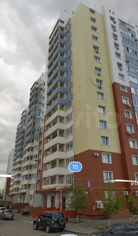 2-к. квартира, 56 м, 8/15 эт. - Фото 0