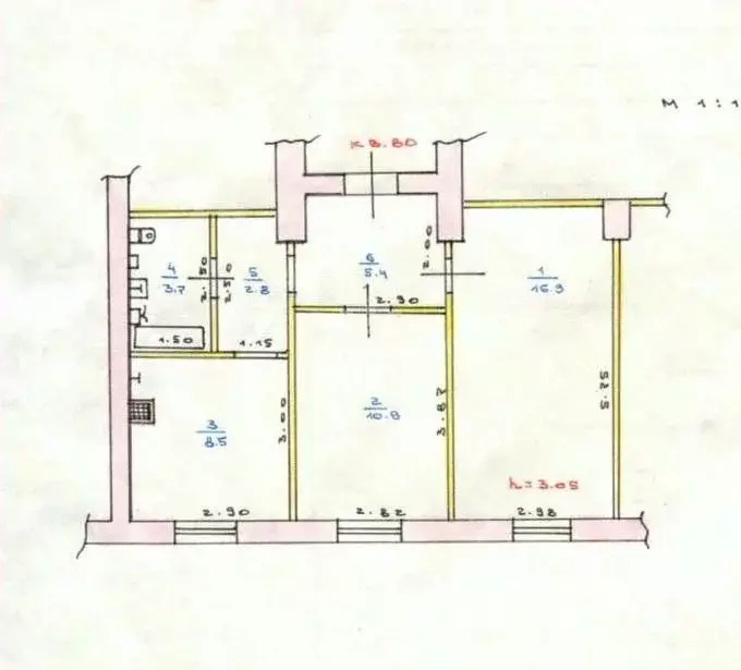 2-к кв. Воронежская область, Воронеж Кольцовская ул., 38 (48.0 м) - Фото 1