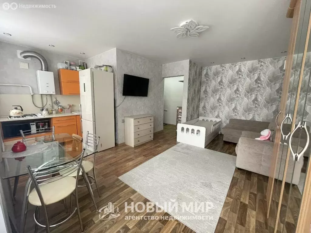 1-комнатная квартира: Бор, улица Крупской, 22 (30.3 м) - Фото 2