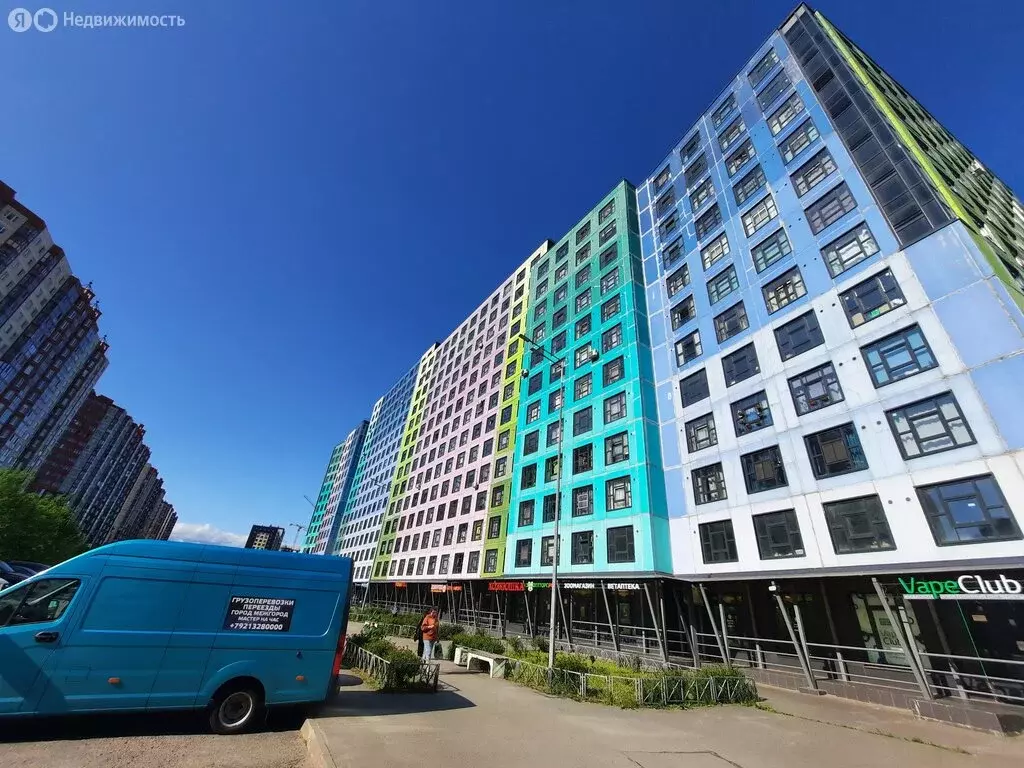Квартира-студия: Мурино, улица Шоссе в Лаврики, 63 (24.5 м) - Фото 0
