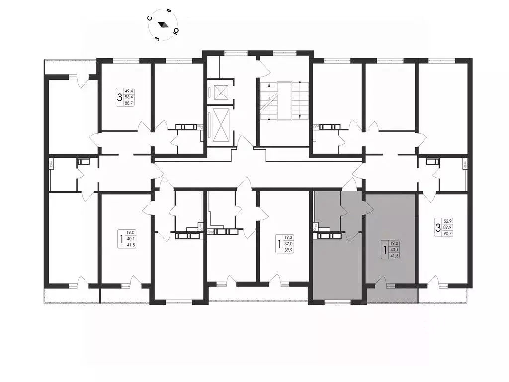 1-к кв. Воронежская область, Воронеж Первое Мая мкр, Май жилой ... - Фото 2
