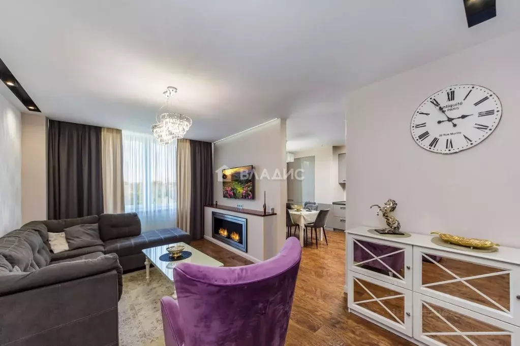 3-к кв. Калининградская область, Калининград ул. Юрия Гагарина, 11 ... - Фото 2