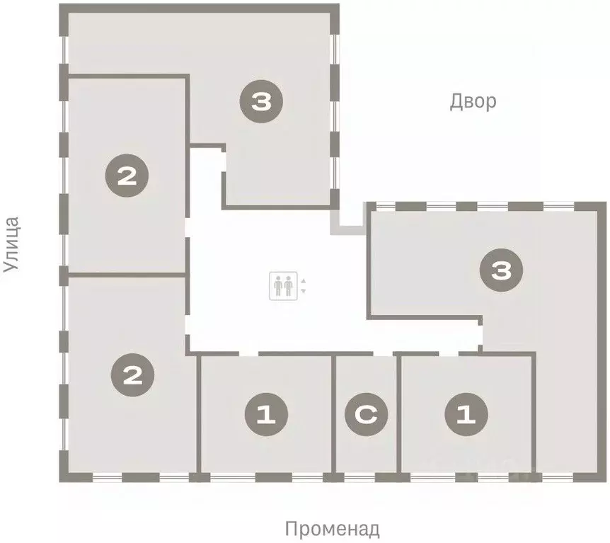 3-к кв. Омская область, Омск  (84.38 м) - Фото 1