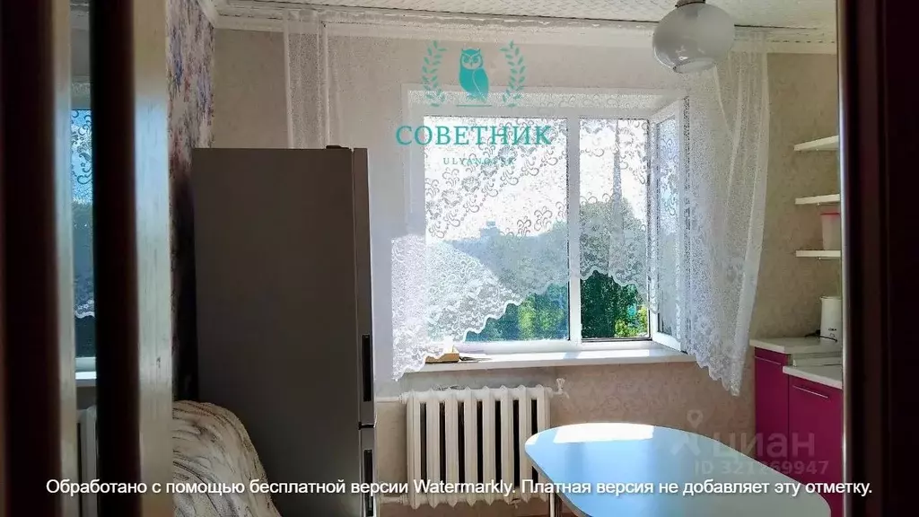 1-к кв. Ульяновская область, Ульяновск просп. Авиастроителей, 11 (37.0 ... - Фото 1