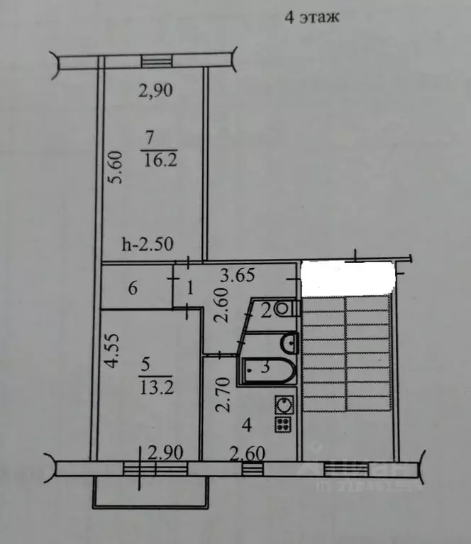 2-к кв. Иркутская область, Иркутск Советская ул., 176/182 (46.4 м) - Фото 0