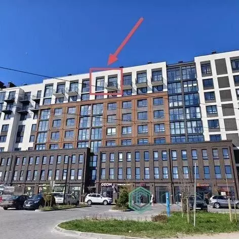 1-к. квартира, 45,9 м, 9/9 эт. - Фото 1