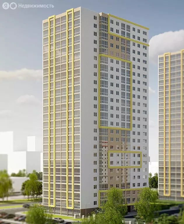 1-комнатная квартира: Уфа, улица Майора Доставалова, 11 (33.2 м) - Фото 1