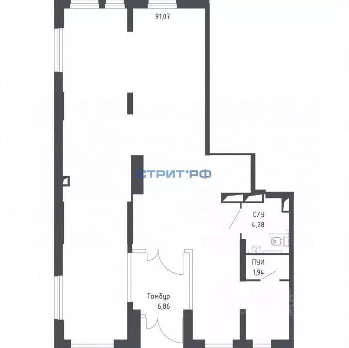 Торговая площадь в Москва Ленинградское ш., 229Ак1 (104 м) - Фото 2