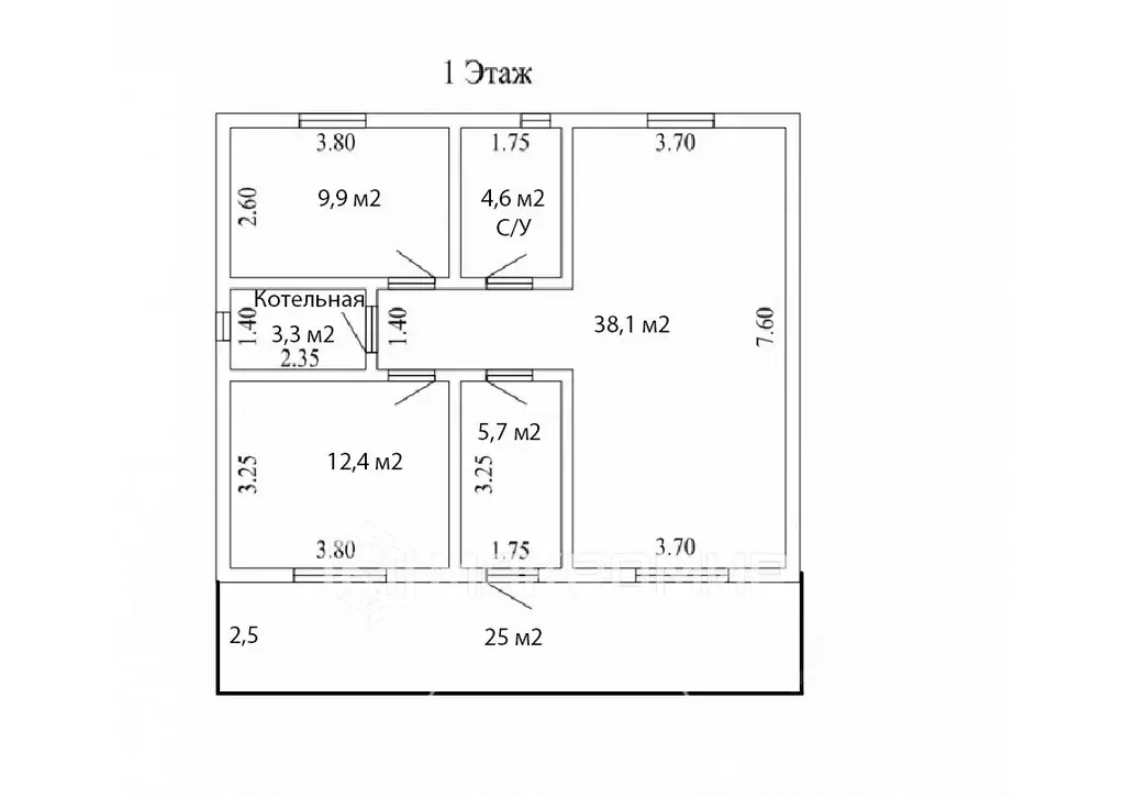 Дом в Ленинградская область, Приозерский район, пос. Мичуринское ул. ... - Фото 2
