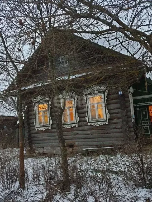 Дом в Тверская область, Рамешковский муниципальный округ, с. Ведное ... - Фото 0