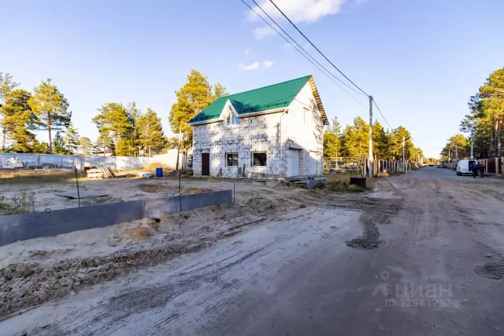 Дом в Ханты-Мансийский АО, Сургут Тихий Бор ДНТ, ул. Ягодная (132 м) - Фото 1