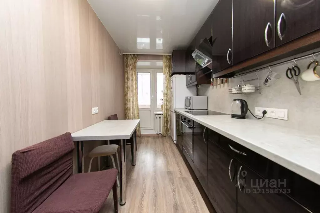 1-к кв. Томская область, Томск Совпартшкольный пер., 12/1 (35.0 м) - Фото 1