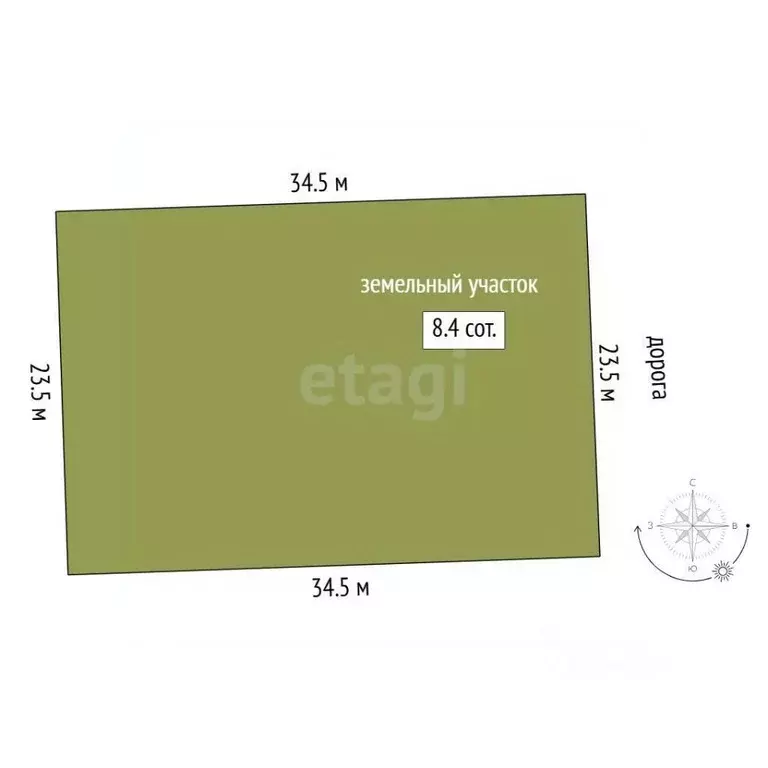 Участок в Тюменская область, Тюменский муниципальный округ, д. Якуши ... - Фото 2