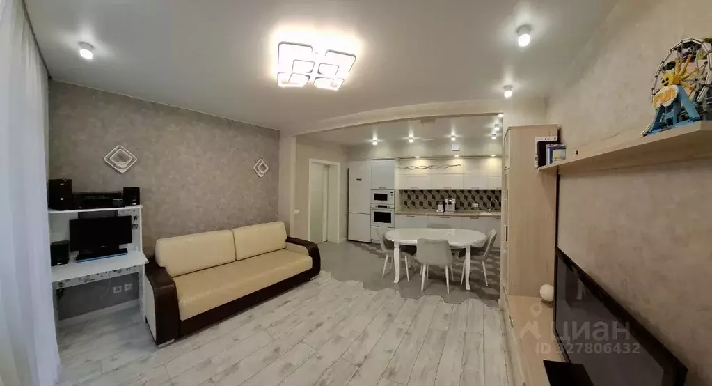 2-к кв. Свердловская область, Екатеринбург ул. Библиотечная, 43 (83.1 ... - Фото 2