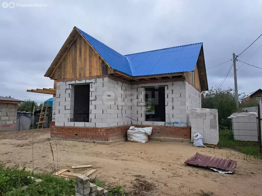 Дом в Тюмень, СНТ Строитель, Зелёная улица (74 м) - Фото 1