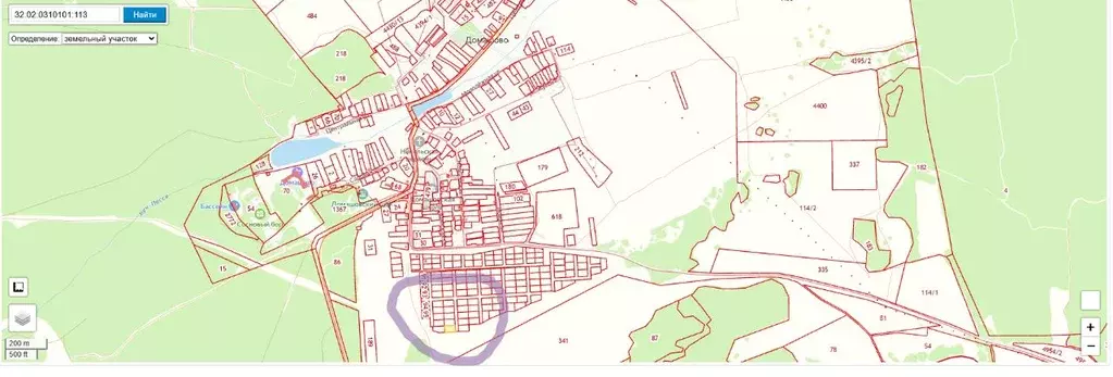 Участок в Брянская область, Брянский район, с. Домашово ул. Майская ... - Фото 1
